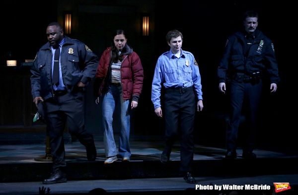 Brian Tyree Henry, Bel Powley, Michael Cera and Chris Evans Photo