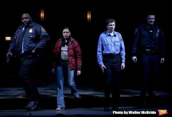 Brian Tyree Henry, Bel Powley, Michael Cera and Chris Evans Photo