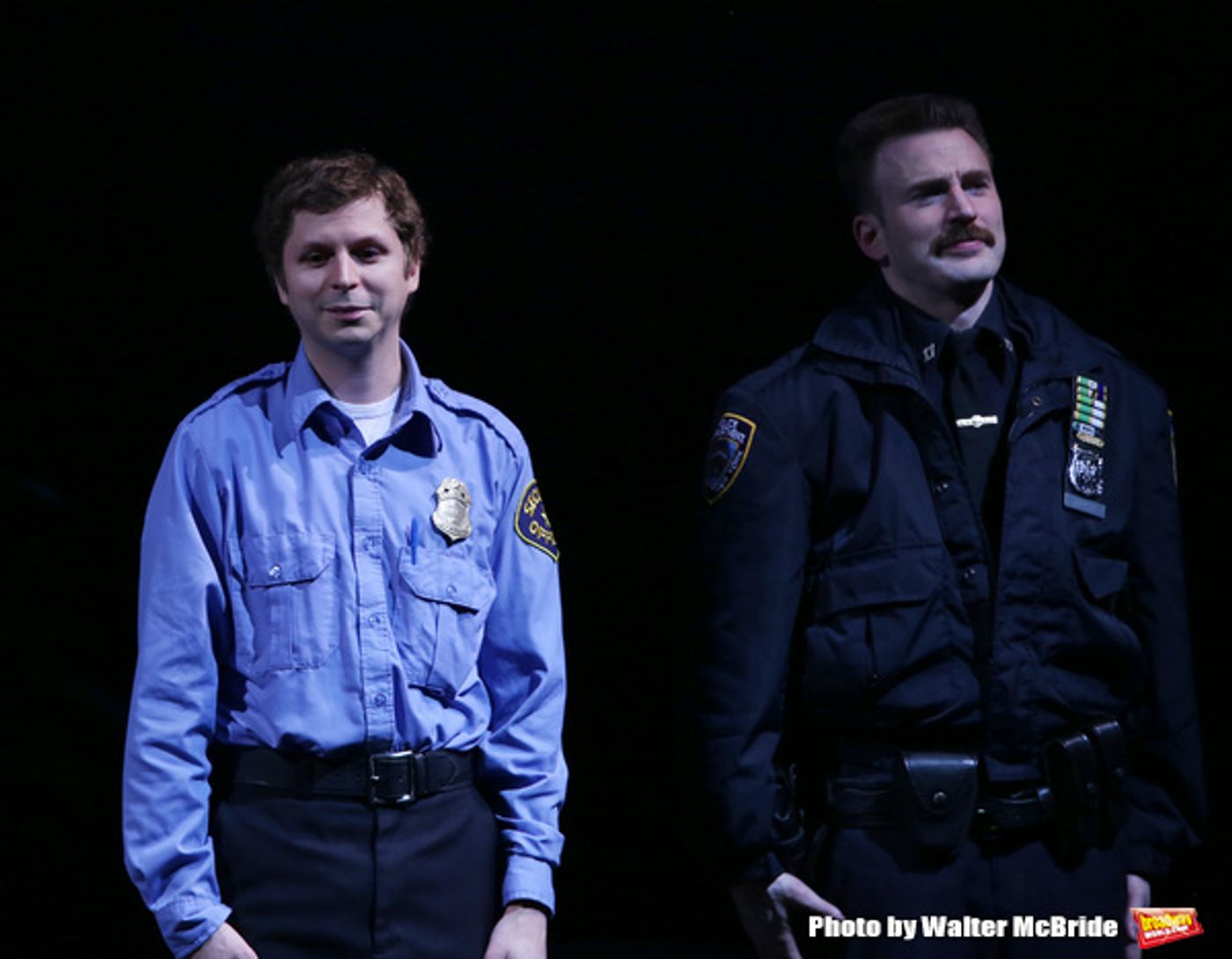Photo Coverage: Chris Evans, Michael Cera, and the Cast of LOBBY HERO Take Their First Bow  Image