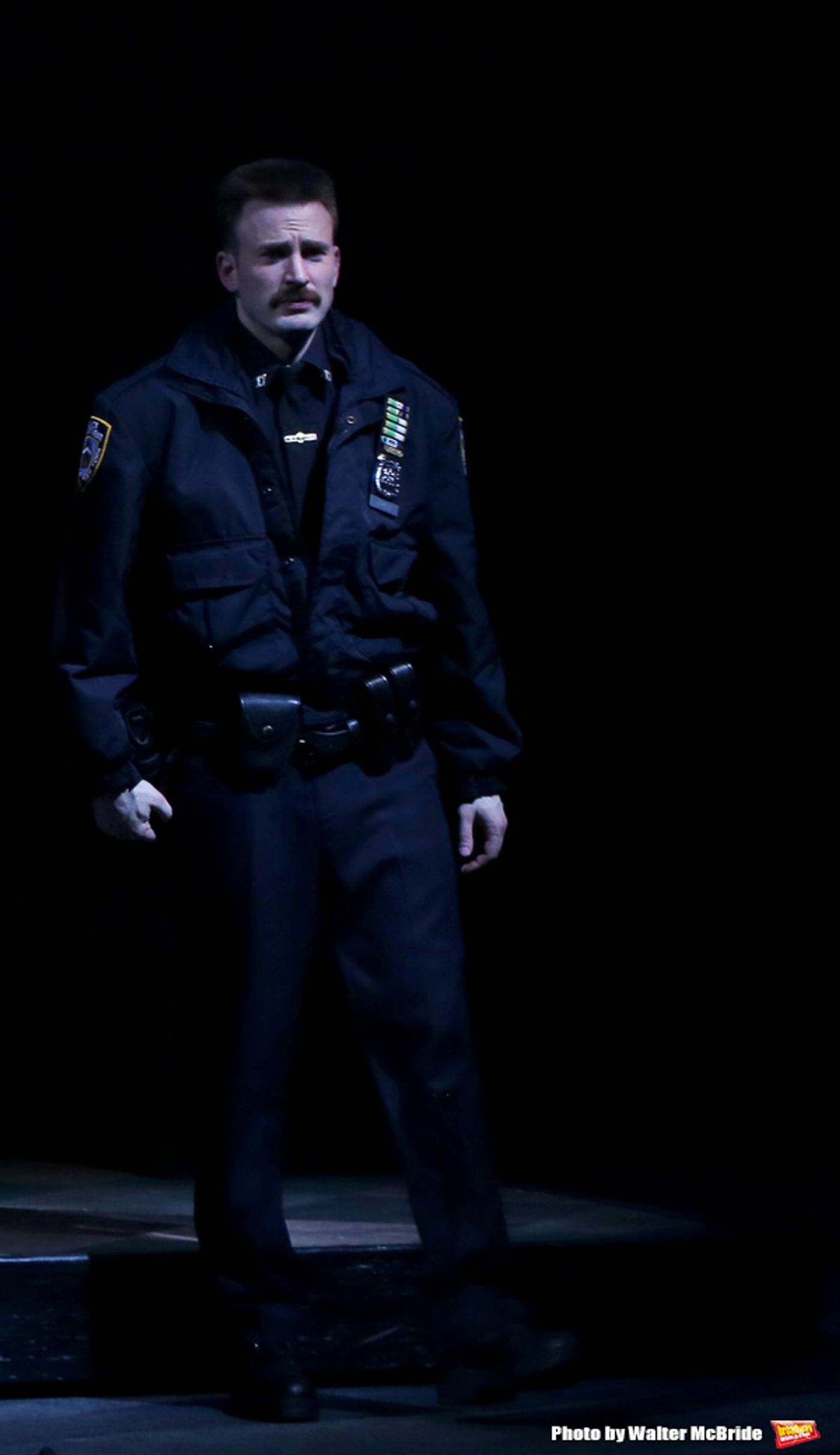 Photo Coverage: Chris Evans, Michael Cera, and the Cast of LOBBY HERO Take Their First Bow  Image