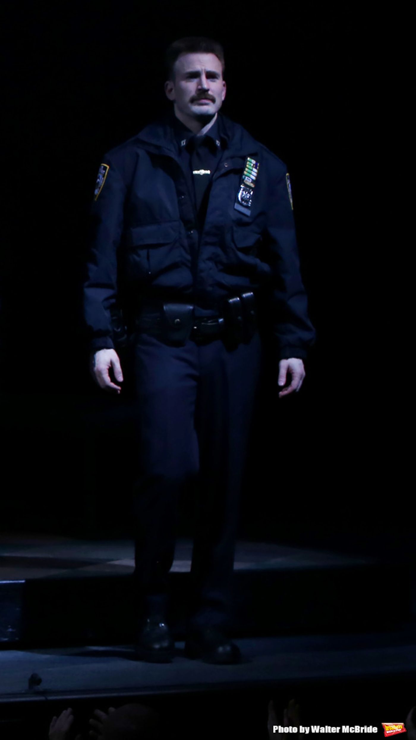 Photo Coverage: Chris Evans, Michael Cera, and the Cast of LOBBY HERO Take Their First Bow  Image