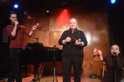 Steven Petrovich, Richard Koons, Katrina Kemp Photo