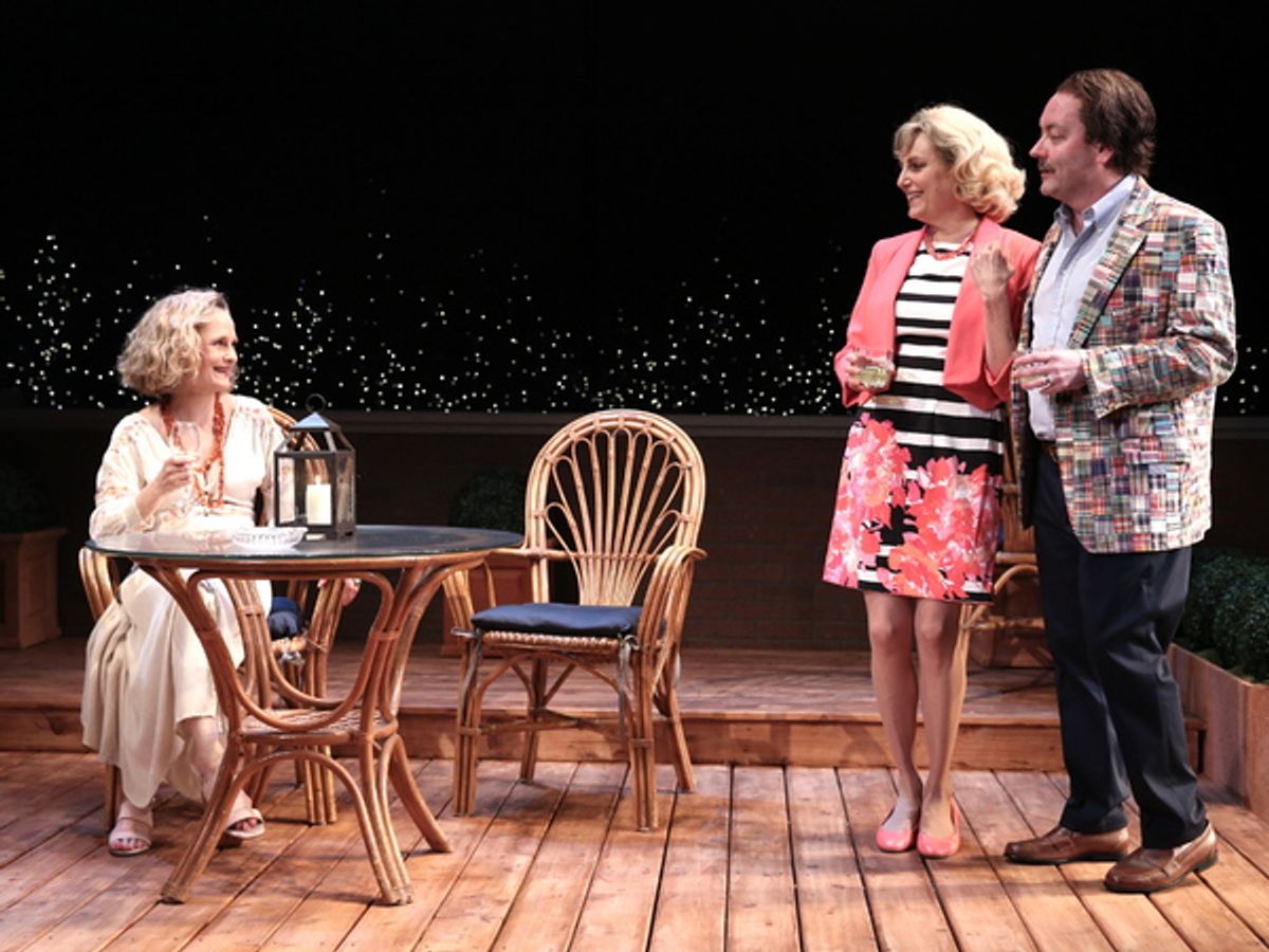 Barbara Garrick, Jodie Markell, and Liam Craig at 