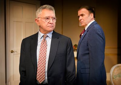 Martin Shaw (William Russell) & Jeff Fahey (Joseph Cantwell)  Photo
