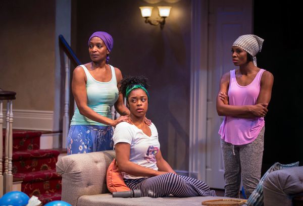 Lily Mojekwu, Ericka Ratcliff, Tamberla Perry. Photo by Liz Lauren Photo