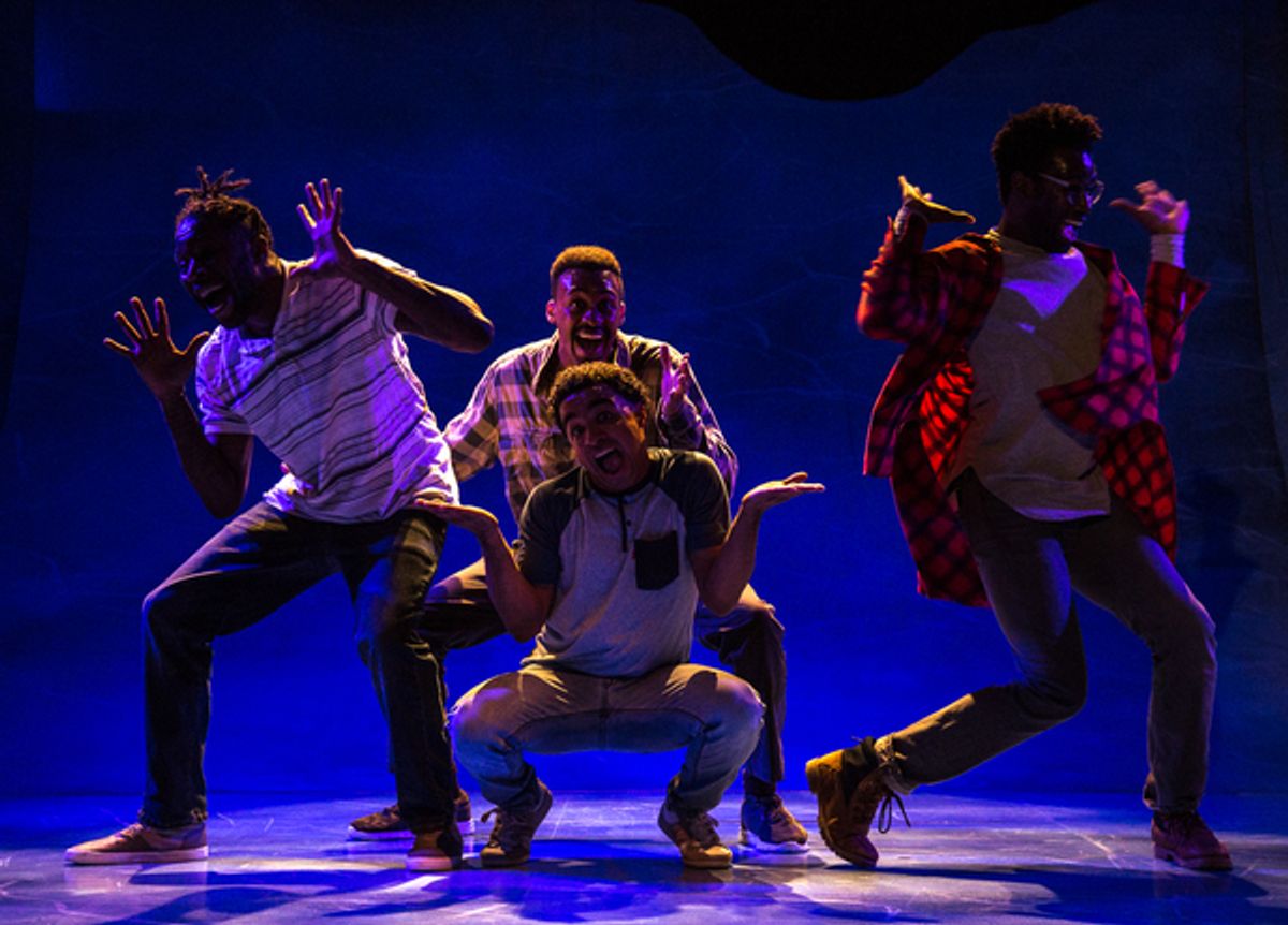  Landon Horton, Elliott Young, Crysitan Wiltshire, Darnell Pierre Benjamin,  at 