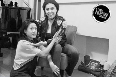 Hosts J. Elaine Marcos and Michelle Ortiz Photo