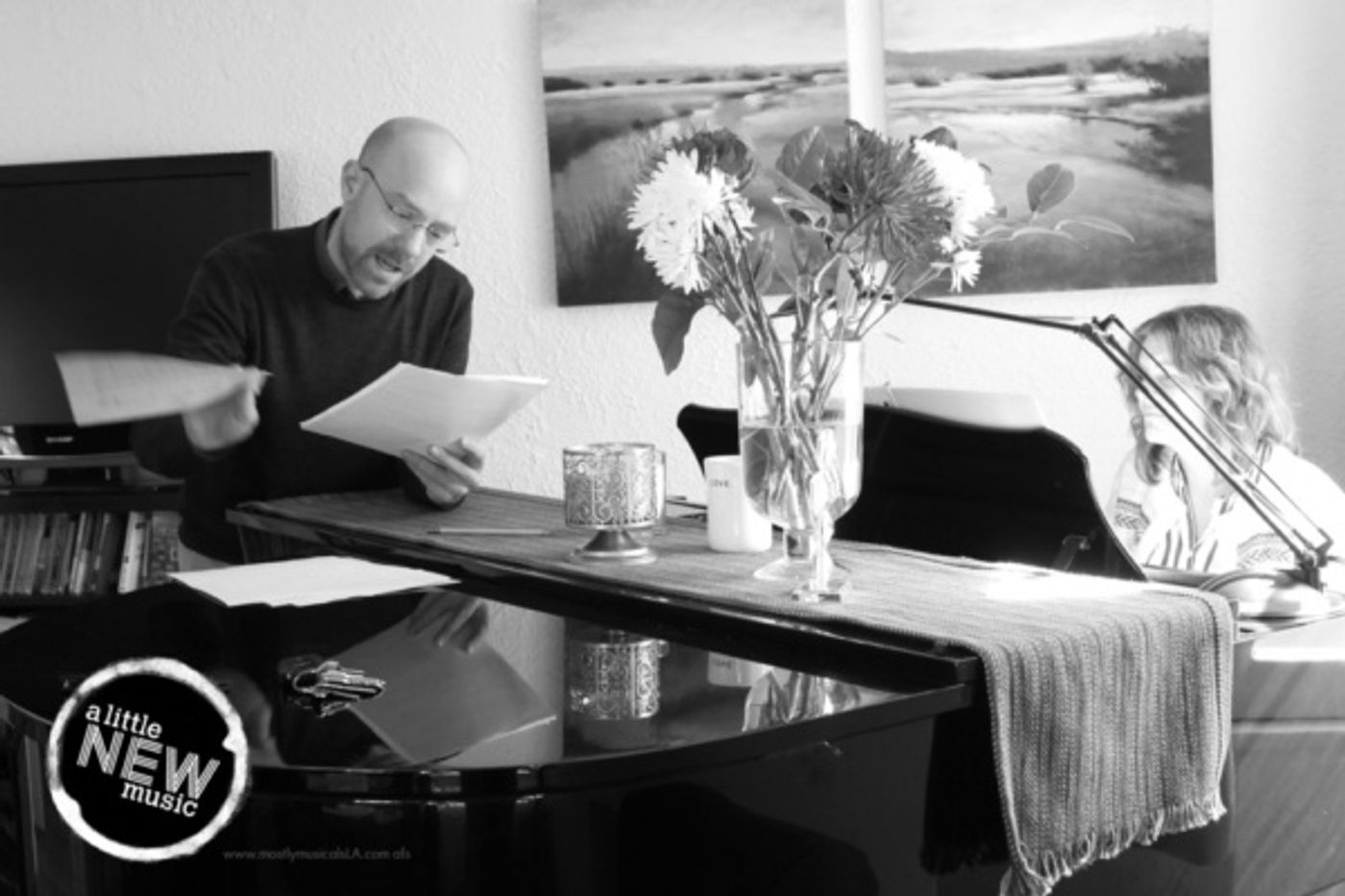 Photo Flash: Take a Look at A Little New Music in Rehearsal for Their Return to the Catalina  Image