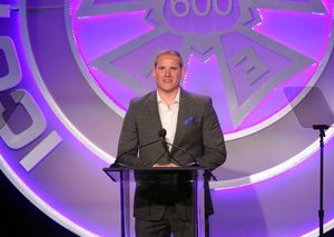 Spencer Stone presents onstage at the 55th Annual ICG Publicists Awards @ BroadwayWorld Spencer Stone presents onstage at the 55th Annual ICG Publicists Awards Photo