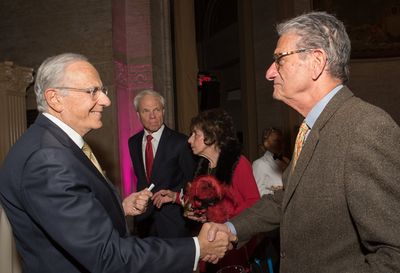 Harvey Schulweis, Roman Kent, and Barbara Schulweis Photo
