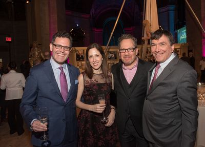 Harvey Schulweis, Roman Kent, and Barbara Schulweis Photo