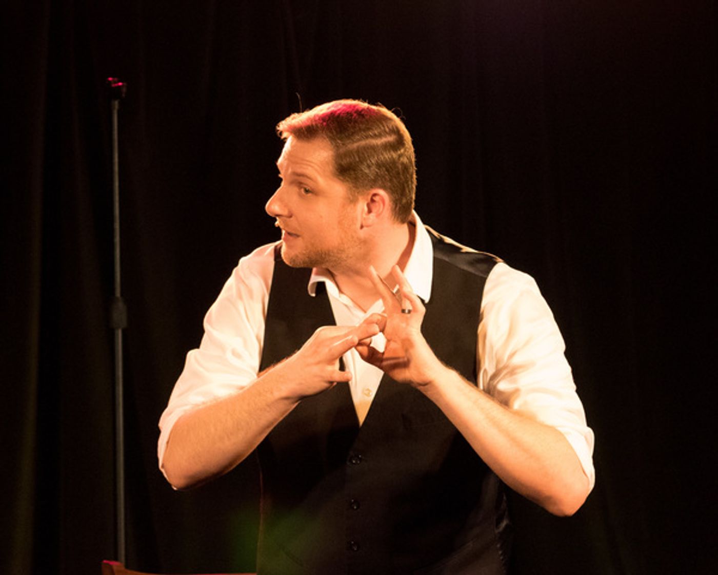 Photo Coverage: SIGNING THE SONG Starring William Martinez Returns To The Rockwell  Image