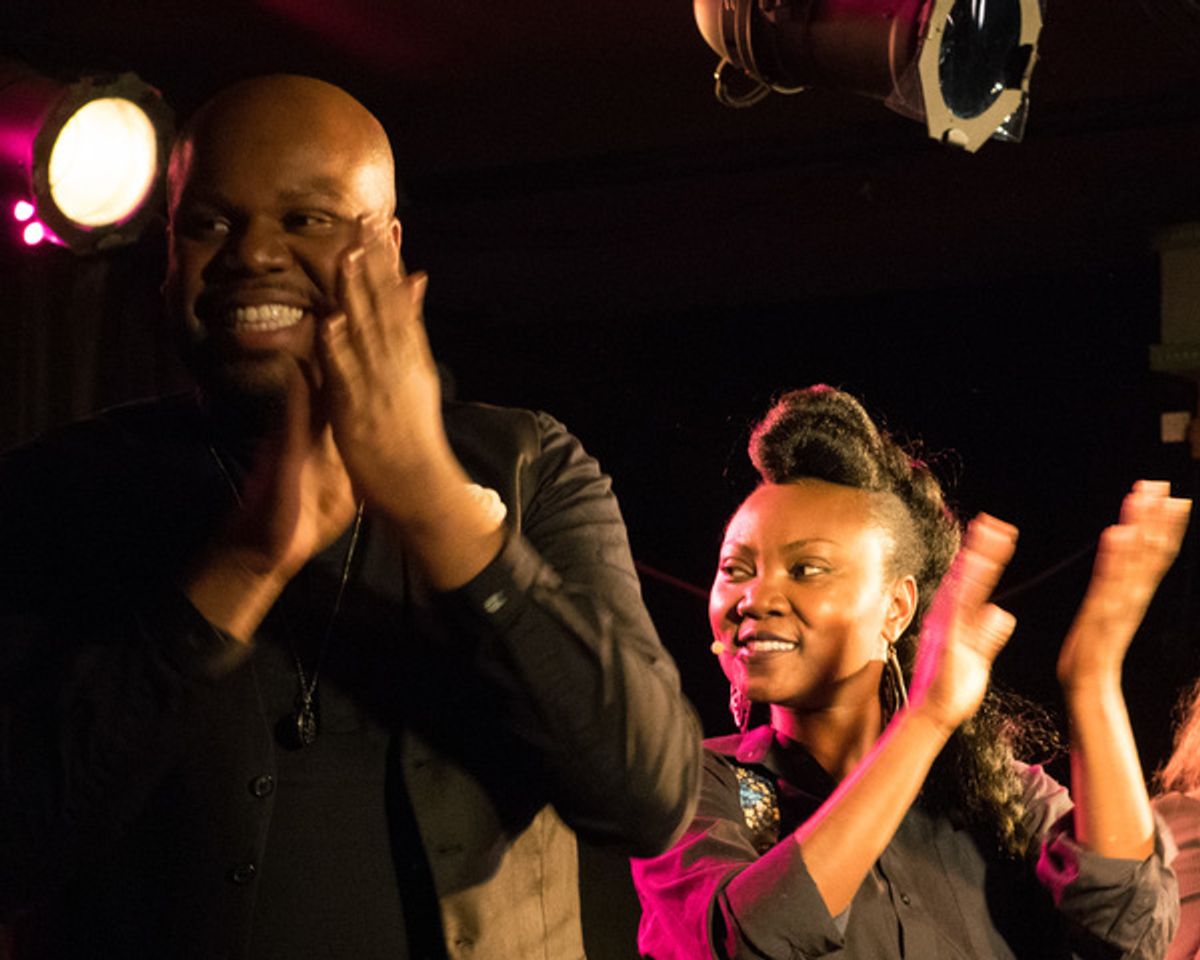 Dedrick Bonner and Krystle Simmons at 