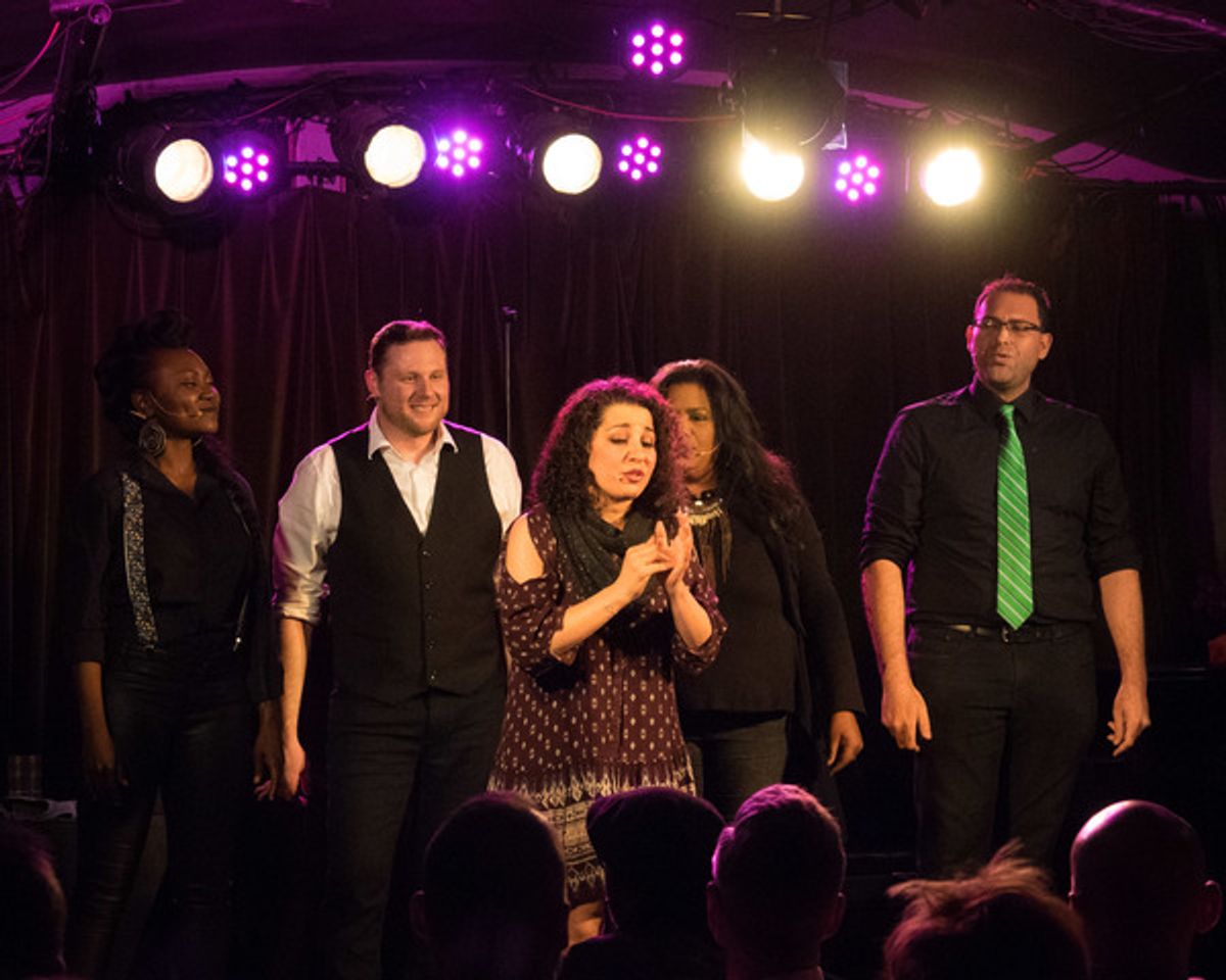 Krystle Simmons, William Martinez, Julie Garnye, Sylvia MacCalla, and Jaq Galliano at 