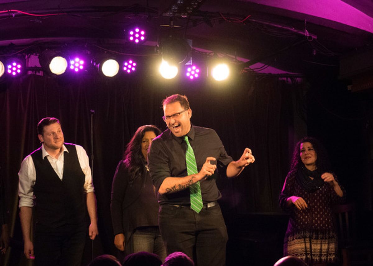 William Martinez, Sylvia MacCalla, Jaq Galliano, and Julie Garnye at 