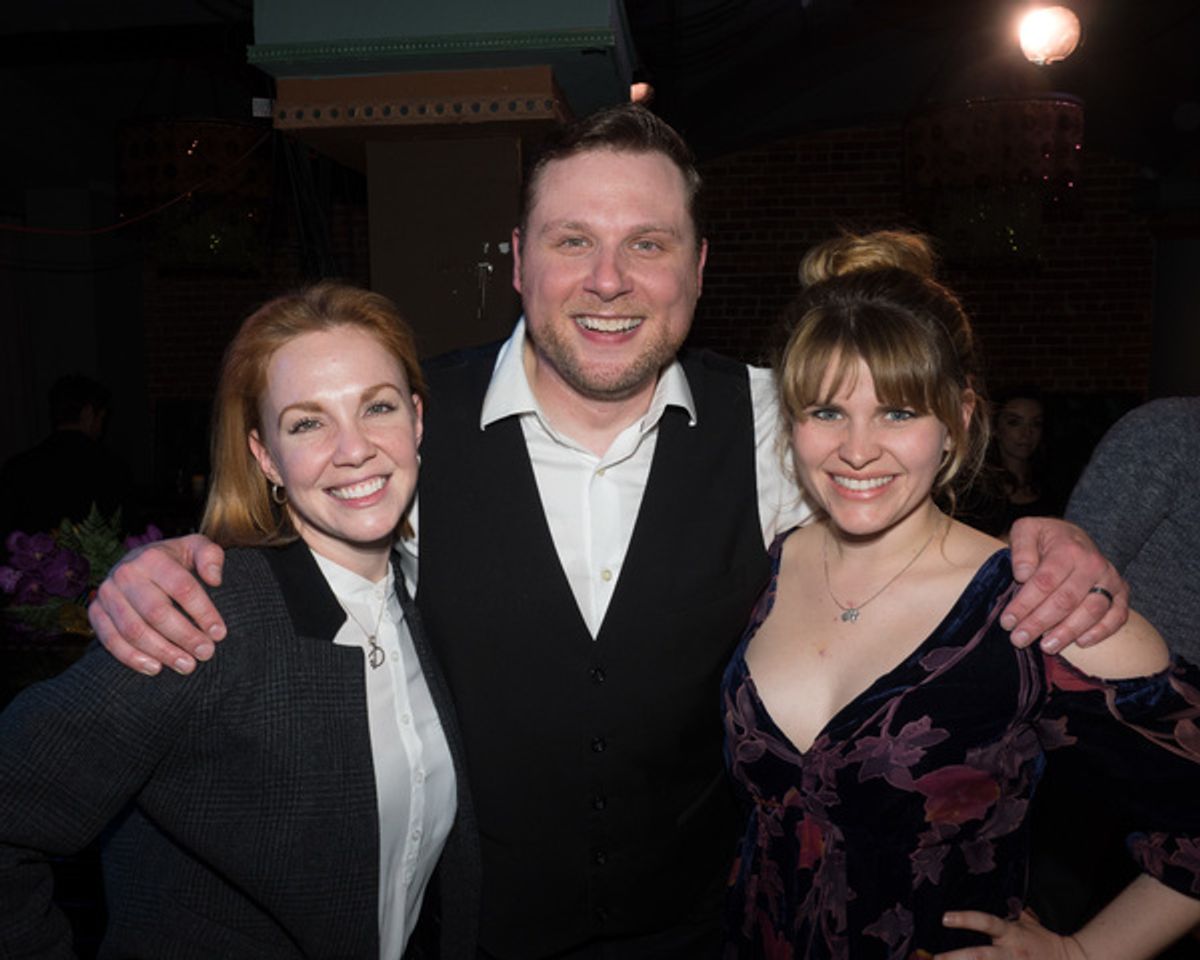 Katharine McDonough, William Martinez, and Kelley Dorney at 