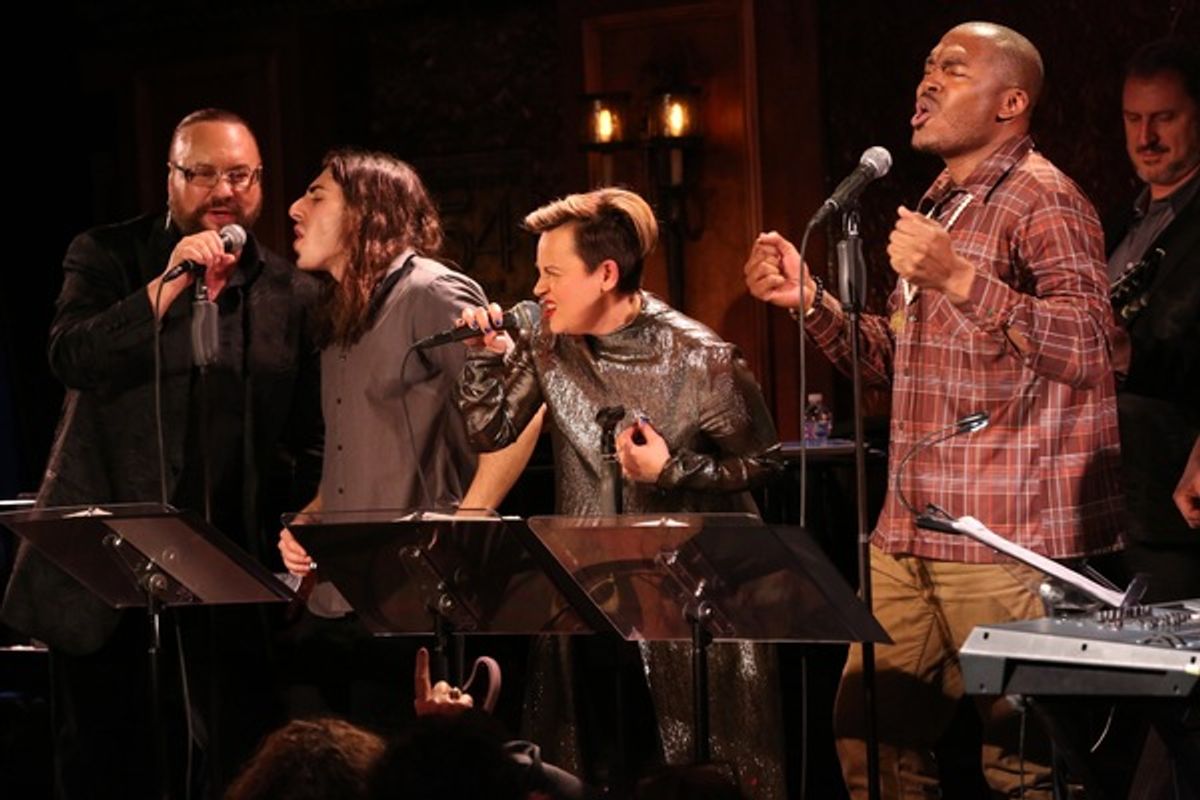 Desmond Child, Markem, Tabitha, Chaz - Photo by Michael Hull at 