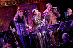 Desmond Child, Markem, Tabitha and Chaz - Photo by Michael Hull  Photo