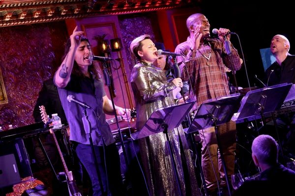 Desmond Child, Markem, Tabitha and Chaz - Photo by Michael Hull  Photo