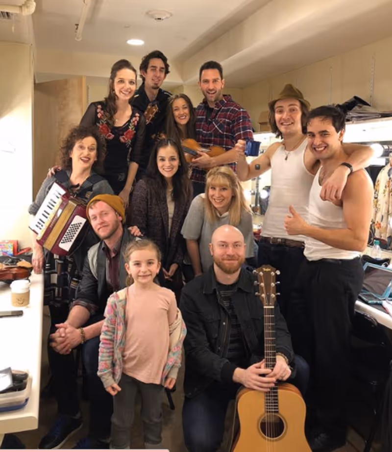 Photo Flash: Isabelle McCalla Mourns Her Final Saturday in Broadway's ALADDIN and More Saturday Intermission Pics! — photo 6 of 10