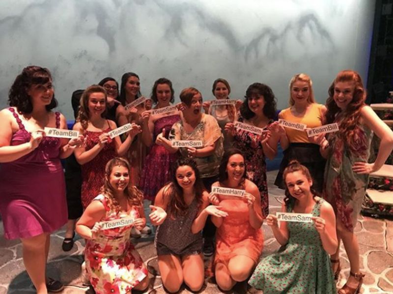 Photo Flash: Isabelle McCalla Mourns Her Final Saturday in Broadway's ALADDIN and More Saturday Intermission Pics! — photo 3 of 10