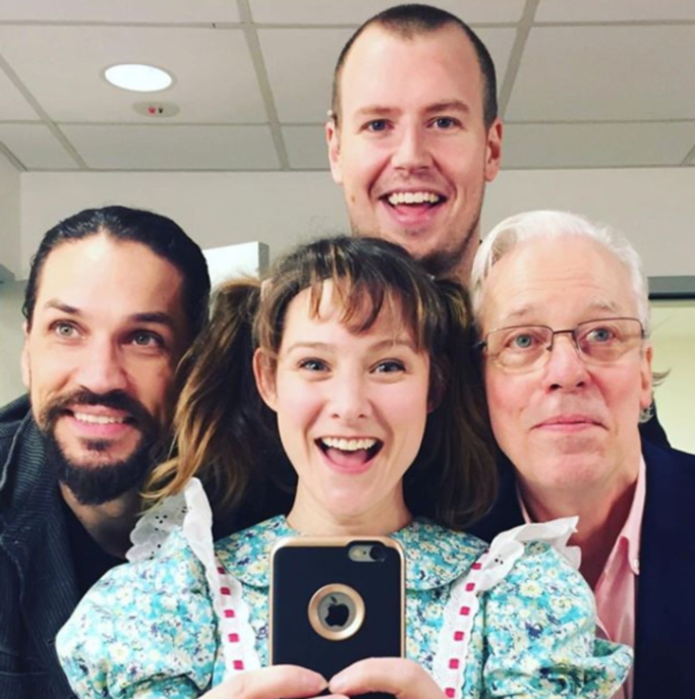 Photo Flash: Isabelle McCalla Mourns Her Final Saturday in Broadway's ALADDIN and More Saturday Intermission Pics!  Image