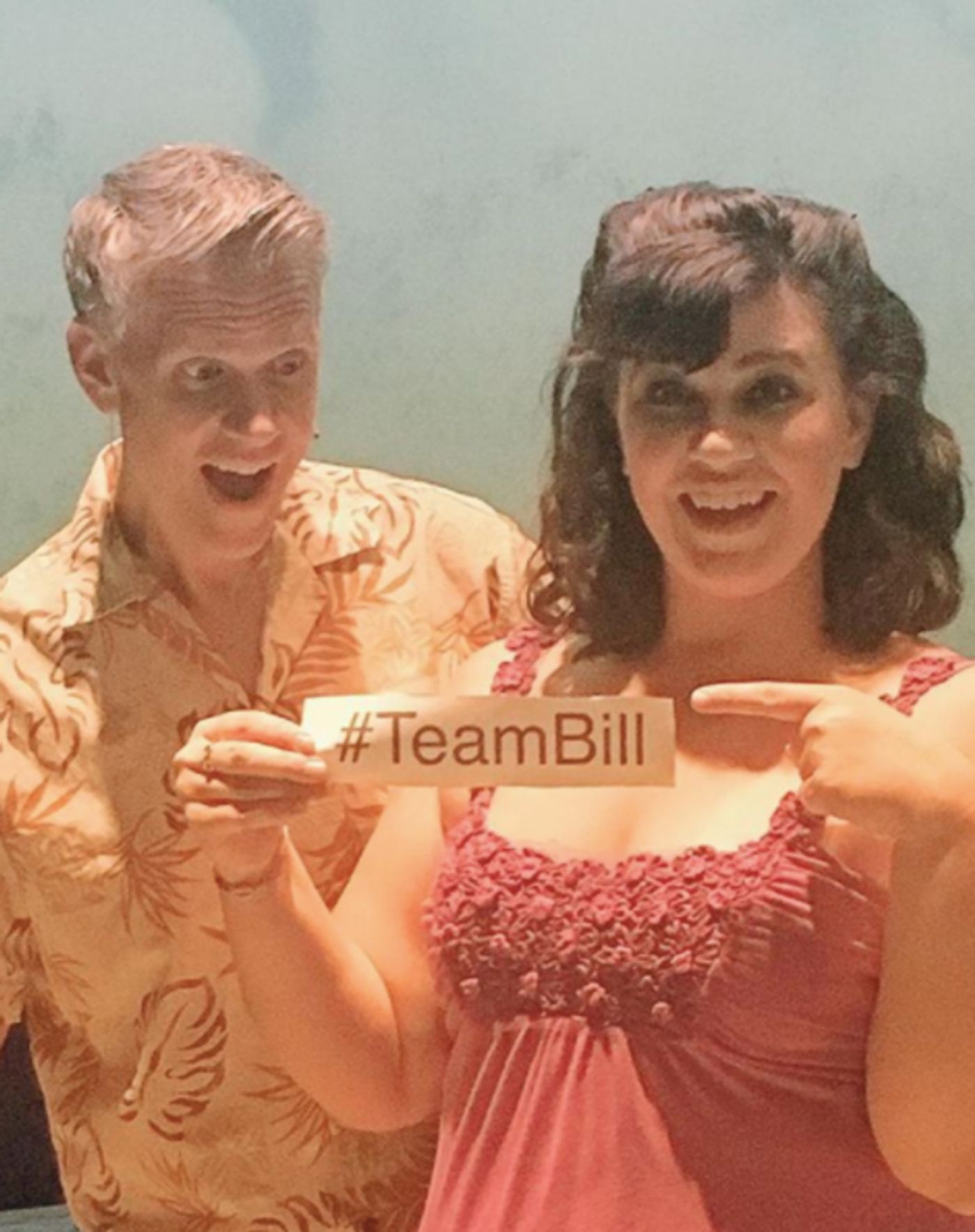 Photo Flash: Isabelle McCalla Mourns Her Final Saturday in Broadway's ALADDIN and More Saturday Intermission Pics!  Image