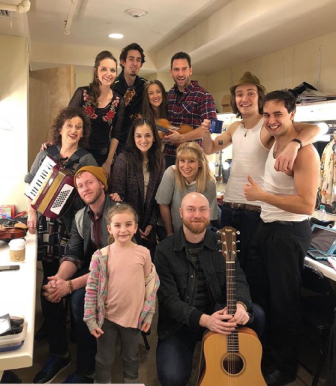 Photo Flash: Isabelle McCalla Mourns Her Final Saturday in Broadway's ALADDIN and More Saturday Intermission Pics!  Image