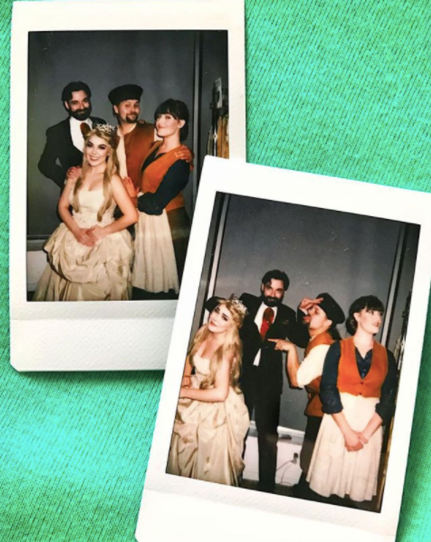 Photo Flash: Isabelle McCalla Mourns Her Final Saturday in Broadway's ALADDIN and More Saturday Intermission Pics!  Image