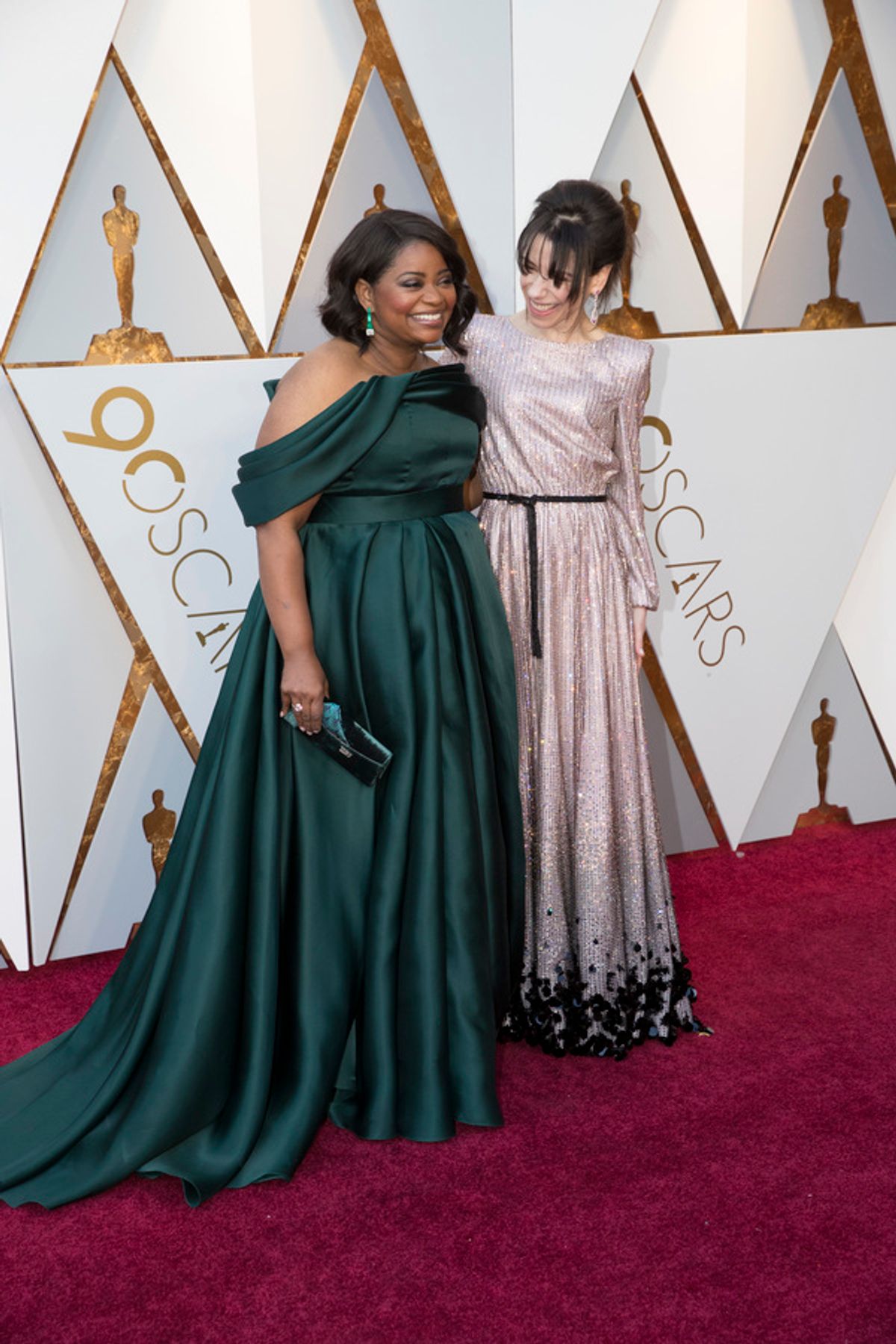 OCTAVIA SPENCER, SALLY HAWKINS at 