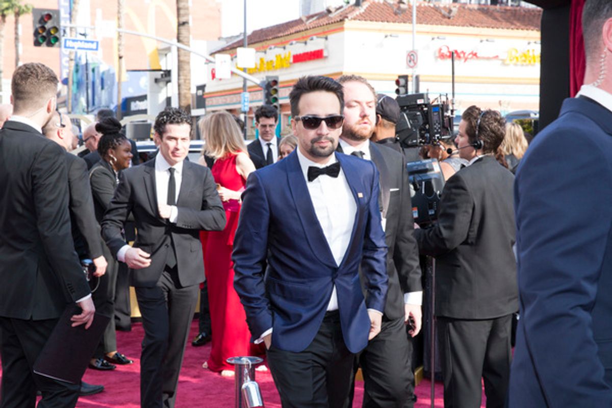 LIN MANUEL MIRANDA at 