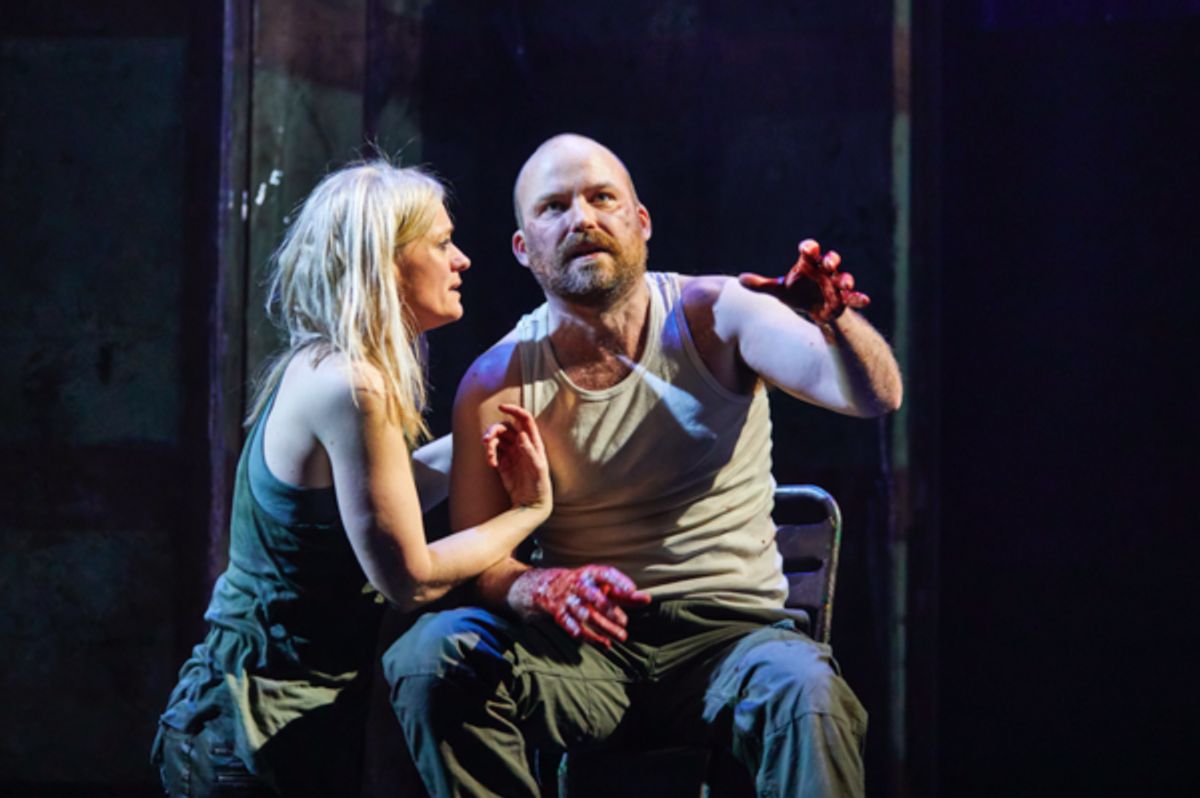 Anne-Marie Duff and Rory Kinnear at 