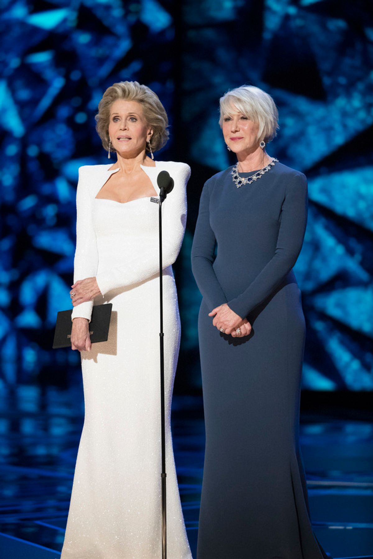 JANE FONDA, HELEN MIRREN at 
