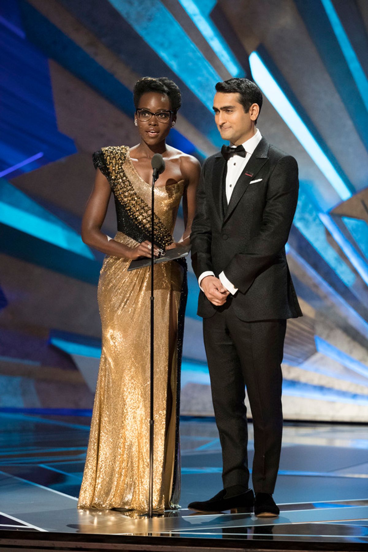 LUPITA NYONGâ€™O, KUMAIL NANJIANI at 