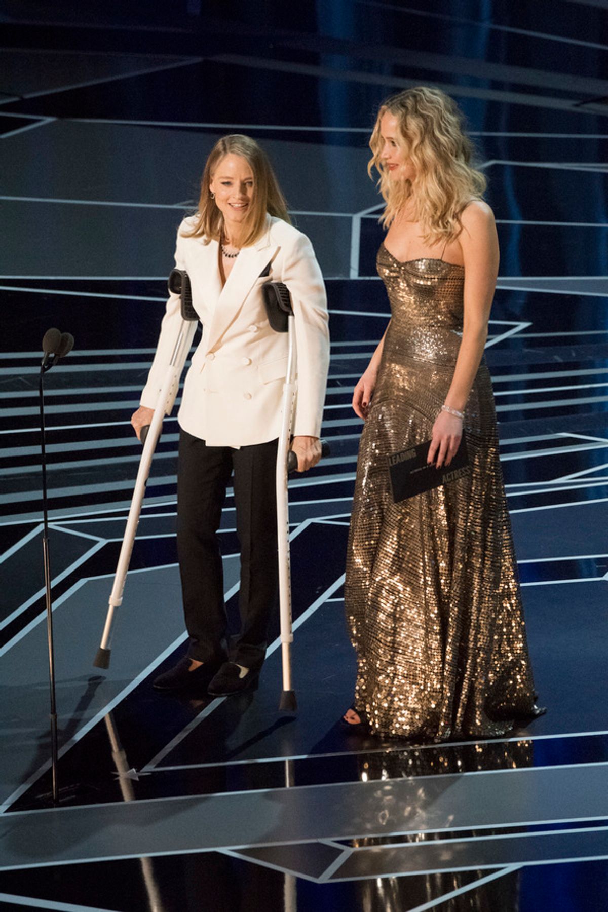 JODIE FOSTER, JENNIFER LAWRENCE at 