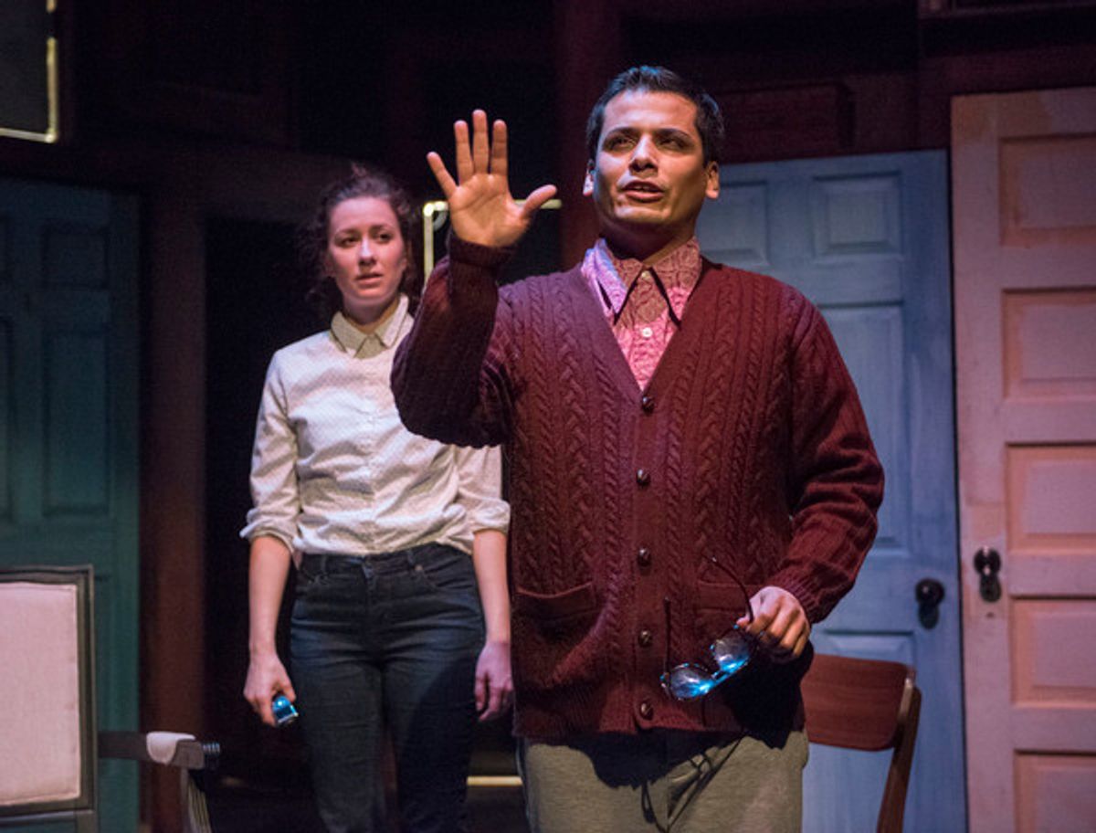 Maggie Scrantom and Esteban Andres Cruz at 