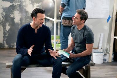 Cheyenne Jackson & Eric McCormack Photo