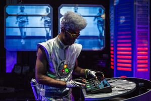 Darian Dauchan in a scene from The Brobot Johnson Experience.
 Photo