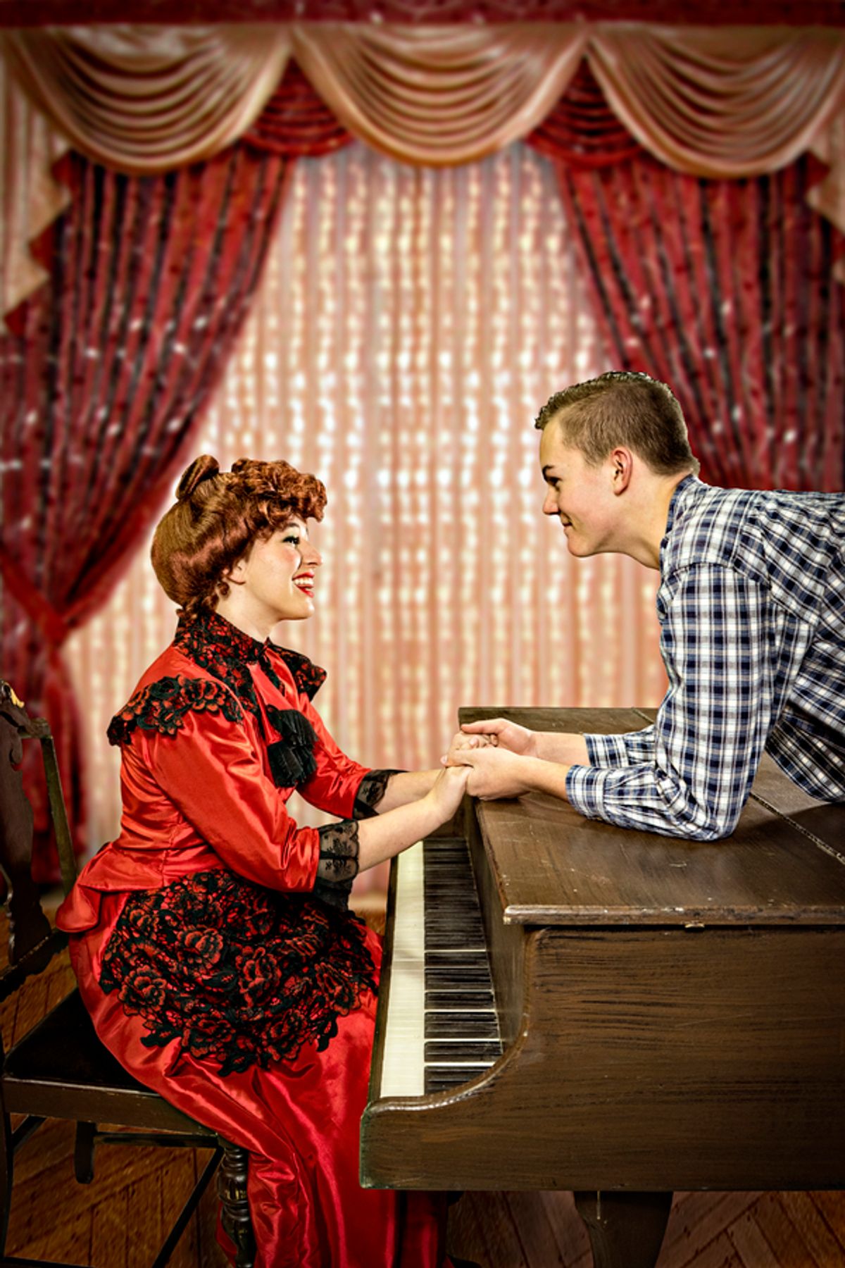 Grace Garner and Joshua Carr at 