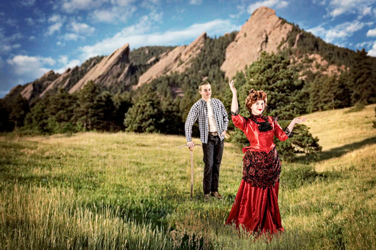 Joshua Carr and Grace Garner at 