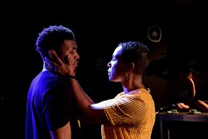 (left to right) Jalen Gilbert and Shariba Rivers @ BroadwayWorld (left to right) Jalen Gilbert and Shariba Rivers Photo