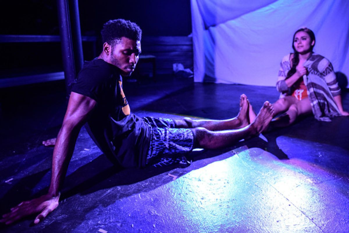 (left to right) Jalen Gilbert and Kayla Raelle Holder at 