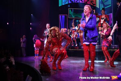 Jake Shears, Wayne Brady and Jennifer Perry Photo