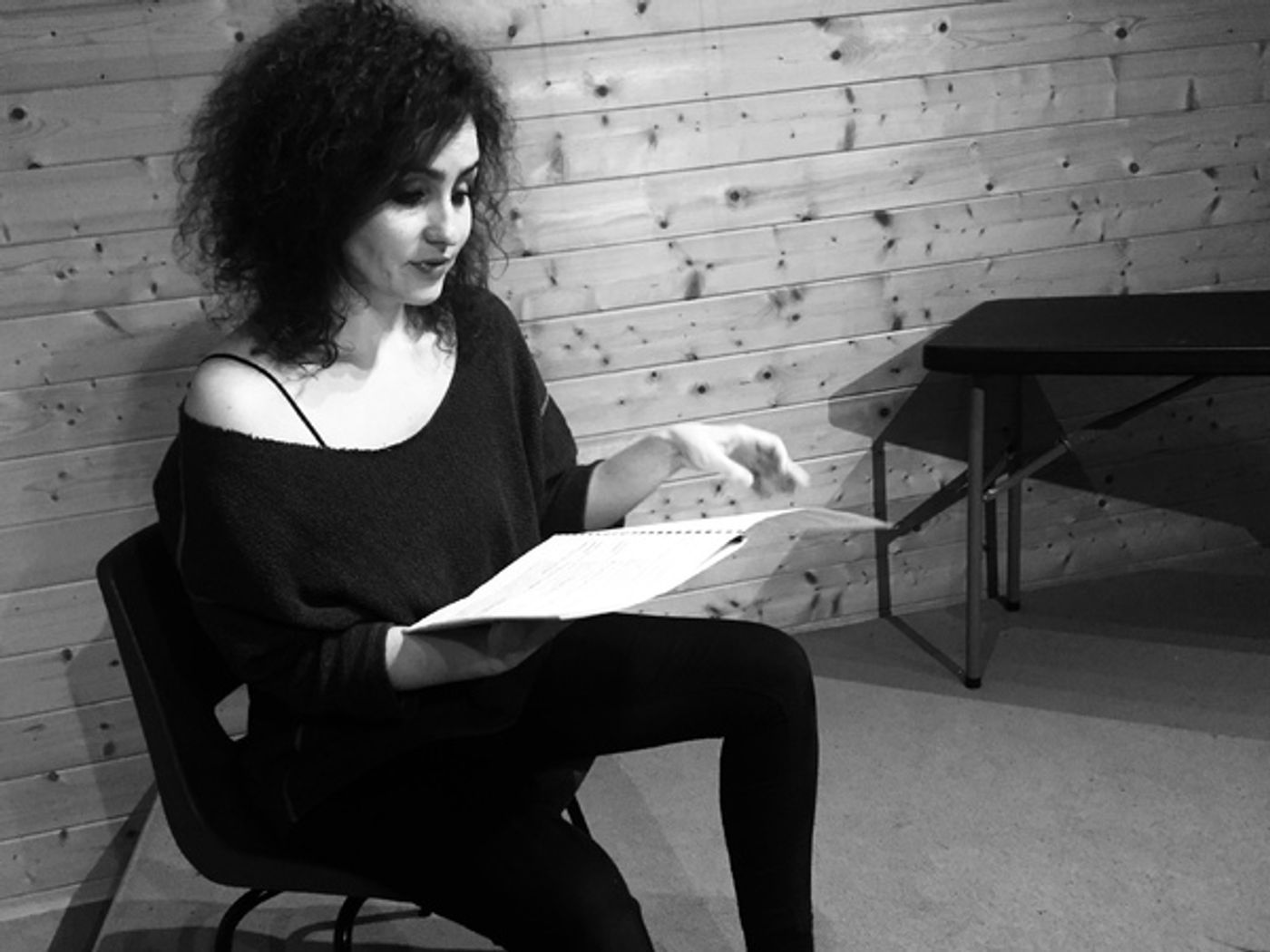 Photo Flash: In Rehearsal for MIRRORS With Siobhan McMillan at Leicester Square Theatre Lounge  Image