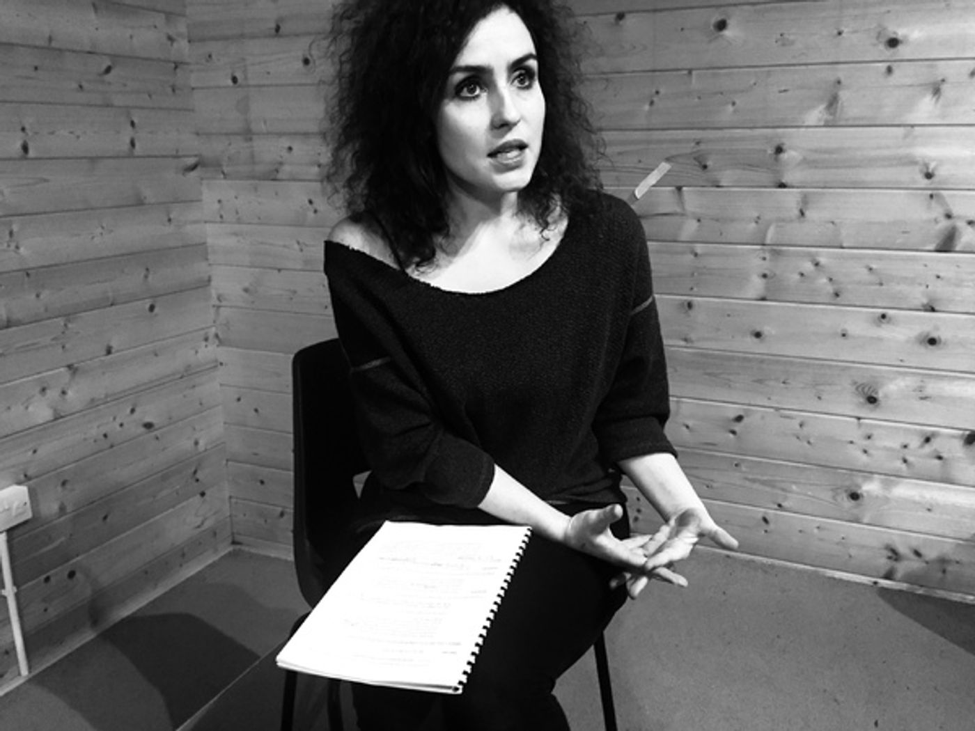 Photo Flash: In Rehearsal for MIRRORS With Siobhan McMillan at Leicester Square Theatre Lounge  Image