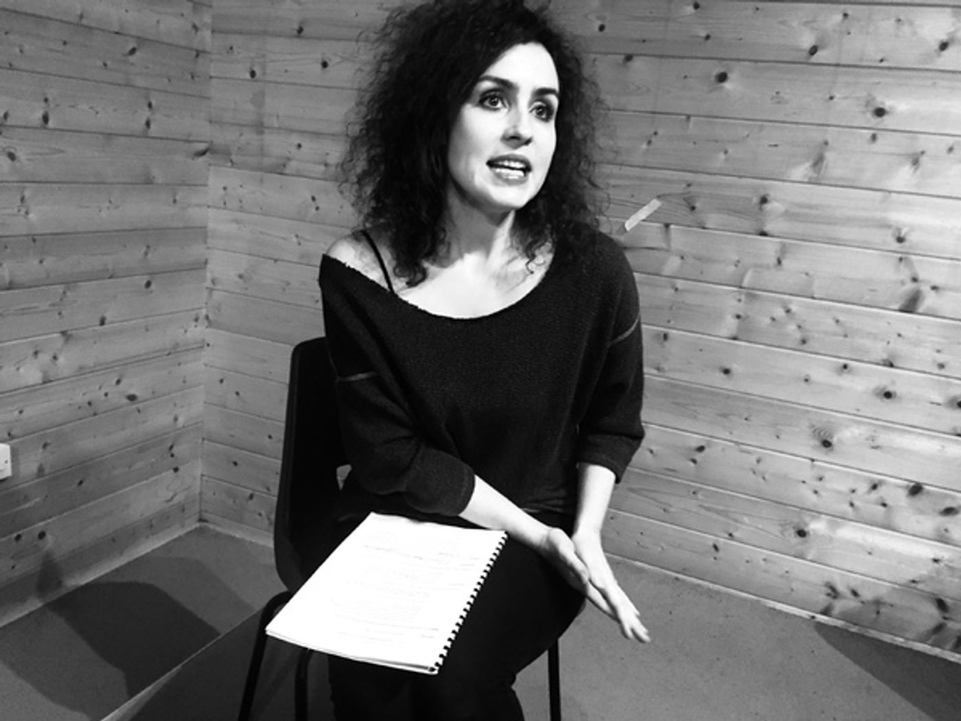 Photo Flash: In Rehearsal for MIRRORS With Siobhan McMillan at Leicester Square Theatre Lounge  Image