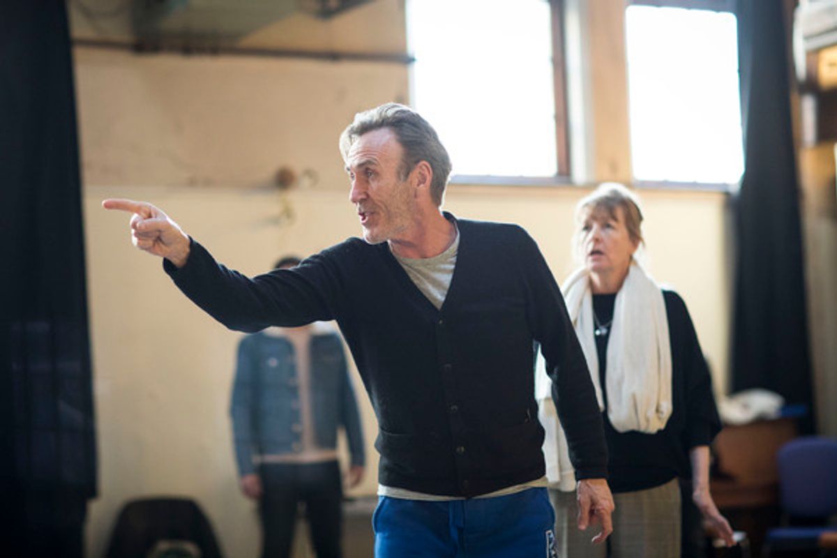 Joe McGann, Charlie Hardwick at 