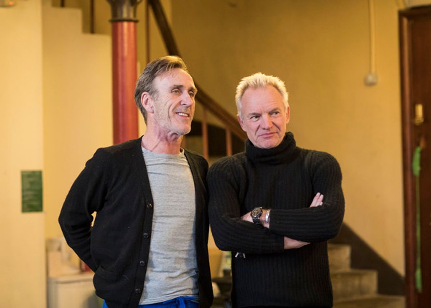 Photo Flash: Inside Rehearsals with Sting for THE LAST SHIP  Image