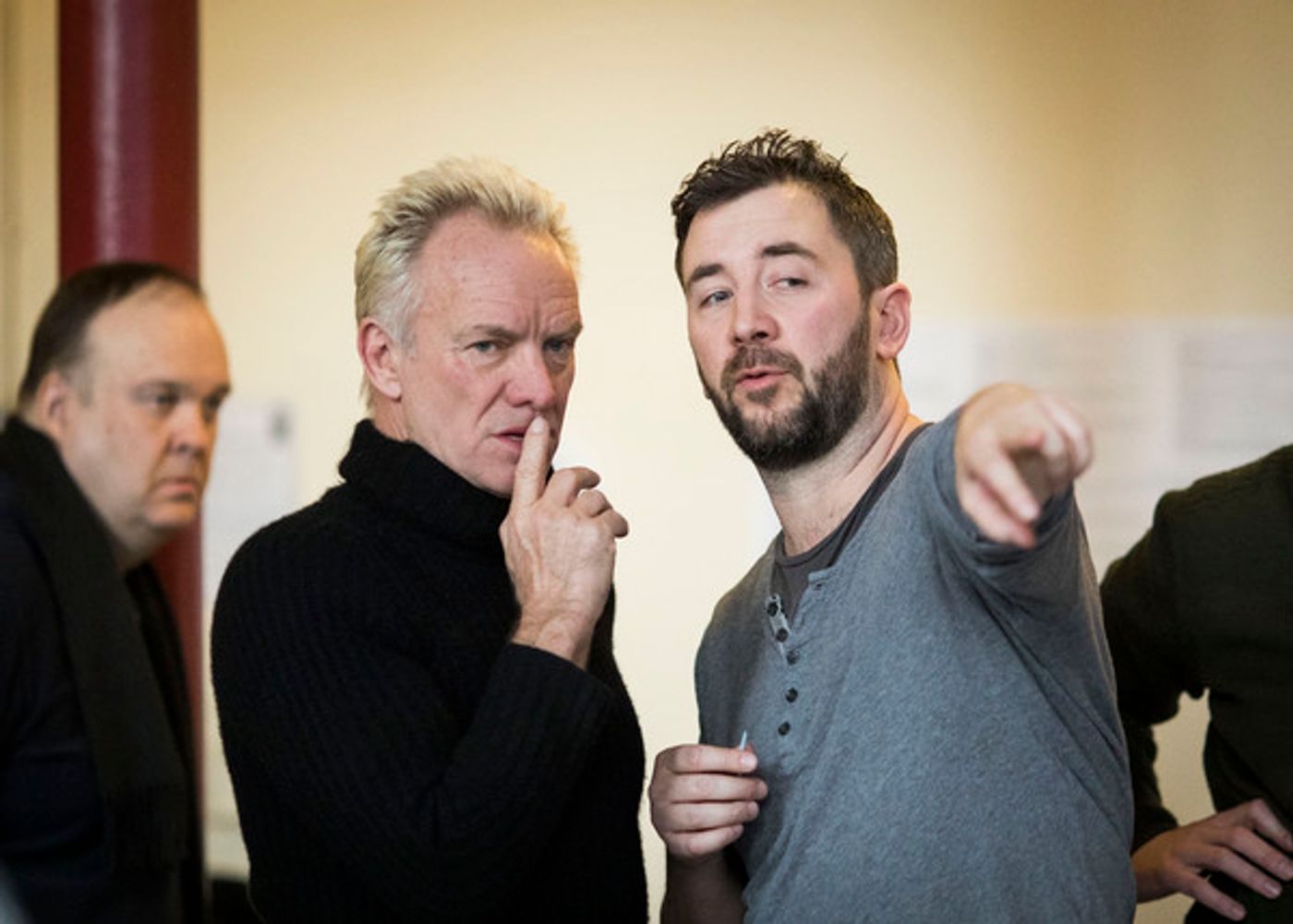 Photo Flash: Inside Rehearsals with Sting for THE LAST SHIP  Image