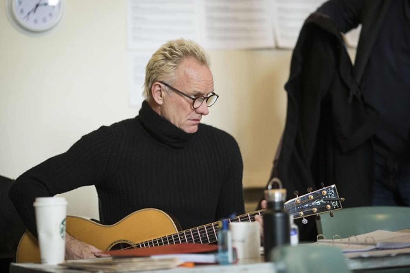 Photo Flash: Inside Rehearsals with Sting for THE LAST SHIP  Image